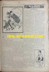 Osmanlıca Akbaba Mizah Dergisi-Gazetesi, Orijinal Dönem Basım, (Ottoman Magazine-Newspaper) - 15 Kasım 1923 - Sayı: 99 - Rumi: 15 Teşrin-i Sani 1339 - Hicri: 5 Rebiülahir 1342 - Ramiz Gökçe'nin Son Halife Abdülmecit Efendi'yi Tasvir Eden Çalışması: Halife Hazretleri - Laklakiyat: Sayesiz Olsun! 