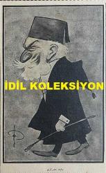 Osmanlıca Akbaba Mizah Dergisi-Gazetesi, Orijinal Dönem Basım, (Ottoman Magazine-Newspaper) - 15 Kasım 1923 - Sayı: 99 - Rumi: 15 Teşrin-i Sani 1339 - Hicri: 5 Rebiülahir 1342 - Ramiz Gökçe'nin Son Halife Abdülmecit Efendi'yi Tasvir Eden Çalışması: Halife Hazretleri - Laklakiyat: Sayesiz Olsun! 