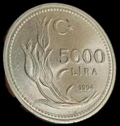 1994 5000 Lira Çil