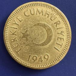 Türkiye 25 Kuruş 1949