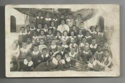 26 MAYIS 1934 / İZMİR KARŞIYAKA TÜRKBİRLİĞİ İLKOKULU TOPLU FOTOĞRAF...