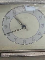 BLESSİNG MARKA METAL KASA NADİR KURMALI  SAAT ÇALIŞMIYOR  HERŞEYİ TAM