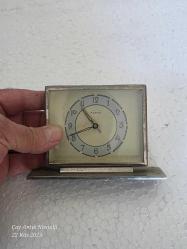 BLESSİNG MARKA METAL KASA NADİR KURMALI  SAAT ÇALIŞMIYOR  HERŞEYİ TAM