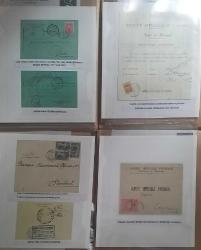 Osmanlı ve Cumhuriyet dönemi Bankacılık konulu iki ödüllü Koleksiyon Komple 5 pano 80 Föy ve fazlası ürün Çok NADİR.