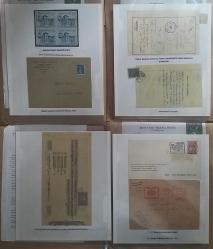 Osmanlı ve Cumhuriyet dönemi Bankacılık konulu iki ödüllü Koleksiyon Komple 5 pano 80 Föy ve fazlası ürün Çok NADİR.