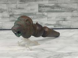 LOT.4 » Antik Roma Dönem Benzeri Nadir Horhor Bronz Çeşme