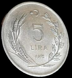 1975 5 Lira