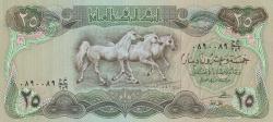 Irak 25 Dinar 1982 At Görselli