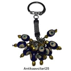 90LAR NAZAR BONCUKLU ANAHTARLIK KOLEKSİYONLUK PARÇA