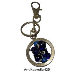 90LAR NAZAR BONCUKLU ANAHTARLIK KOLEKSİYONLUK PARÇA