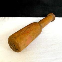 Nostaljik El Oyması Ahşap Eczacı Tokmağı