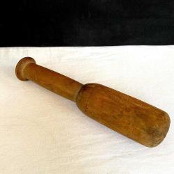 Nostaljik El Oyması Ahşap Eczacı Tokmağı