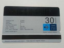 T.TELEKOM -2006 ÇİÇEKLER- TELEFON KARTI