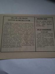 11 Kasım 1995-Orijinal Takvim Yaprağı-Doğum Günü-Söz,Nişan,Nikâh,Düğün ve Önemli Günler Hediyesi-Fatih Hak ve Hizmet Vakfı-Ayet/Hadis(Buhari,Tevhid:2)-Sigara Dumanı Astımı Körüklüyor-Sözün Özü-Yoğurt