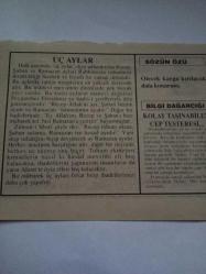 22 Kasım 1995-Orijinal Takvim Yaprağı-Doğum Günü-Söz,Nişan,Nikâh,Düğün ve Önemli Günler Hediyesi-Fatih Hak ve Hizmet Vakfı-Ayet/Hadis(Maide:57)-Üç Aylar-Sözün Özü-Kolay Taşınabilen Cep Testeresi...