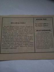 23 Kasım 1995-Orijinal Takvim Yaprağı-Doğum Günü-Söz,Nişan,Nikâh,Düğün ve Önemli Günler Hediyesi-Fatih Hak ve Hizmet Vakfı-Ayet/Hadis(Tirmizi,Birr 58)-Regaip Kandili-Sözün Özü-Saç Tarama Rekoru