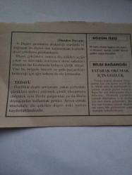 29 Kasım 1995-Orijinal Takvim Yaprağı-Doğum Günü-Söz,Nişan,Nikâh,Düğün ve Önemli Günler Hediyesi-Fatih Hak ve Hizmet Vakfı-Ayet/Hadis(Tirmizi)-(Dünden Devam)-Sözün Özü-Yatarak Okumak İçin Gözlük