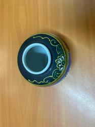 Made in Japan Mavi Ejderha Motifli Porselen Kavanoz Vazo