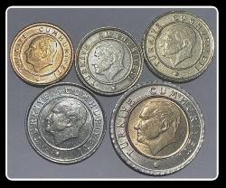 2014 - 1/5/10/25/50 Kuruş 5’li Lot / TCM2014