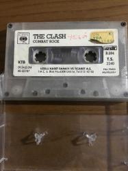 THE CLASH COMBAT ROCK kaset (kartonet yok)