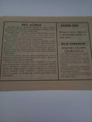 24 Aralık 1995-Orijinal Takvim Yaprağı-Doğum Günü-Söz,Nişan,Nikâh,Düğün ve Önemli Günler Hediyesi-Fatih Hak ve Hizmet Vakfı-Ayet/Hadis(A'raf:34)-Bel Ağrısı-Sözün Özü-Doktoru Çileden Çıkaran Olay