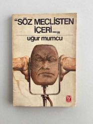 Uğur Mumcu Söz Meclisten İçeri Tekin Yayınevi P1