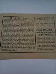 31 Aralık 1995-Orijinal Takvim Yaprağı-Doğum Günü-Söz,Nişan,Nikâh,Düğün ve Önemli Günler Hediyesi-Fatih Hak ve Hizmet Vakfı-Ayet/Hadis(Hakim:4/298)-Bu Akşam Yılbaşı-Sözün Özü-Telsiz Kolanlar Devri Başladı