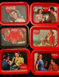 Coca-Cola Retro Tepsi Takımı