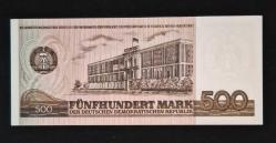 Doğu Almanya 500 Mark 1985 ÇİL KAĞIT PARA