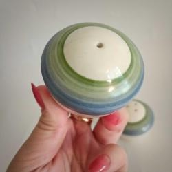 Güral Porselen Vintage Tuzluk Biberlik