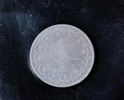 OSMANLI İMPARATORLUĞU PADİŞAH SULTAN ABDÜLAZİZ HİCRİ 1277/10. SENE GÜMÜŞ 20 KURUŞ ÇOK ÇOK TEMİZ KONDİSYONDA