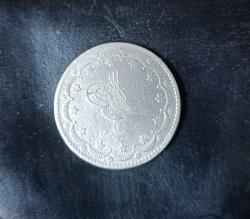 OSMANLI İMPARATORLUĞU PADİŞAH SULTAN ABDÜLAZİZ HİCRİ 1277/10. SENE GÜMÜŞ 20 KURUŞ ÇOK ÇOK TEMİZ KONDİSYONDA