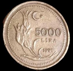 1996 5000 Lira