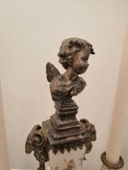 Antika Çift Şamdan