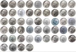 AMERİKA MADENİ PARALAR 143 ADET