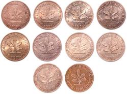 ALMANYA MADENİ PARALAR 40 ADET