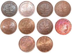 ALMANYA MADENİ PARALAR 40 ADET