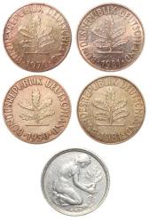 ALMANYA MADENİ PARALAR 40 ADET