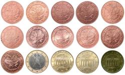 ALMANYA MADENİ PARALAR 40 ADET