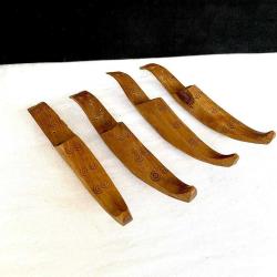 Nostaljik Ahşap El Oyması Ellik Takımı