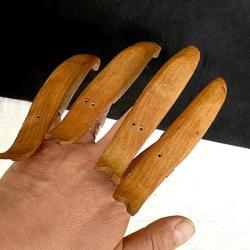 Nostaljik Ahşap El Oyması Ellik Takımı