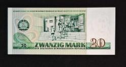 Doğu Almanya 20 Mark 1975 ÇİL KAĞIT PARA
