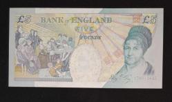 İngiltere 5 Pound ÇİL KAĞIT PARA