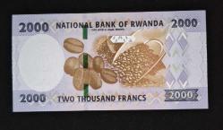 Ruanda 2000 Frank 2024 ÇİL KAĞIT PARA