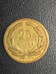 1956 YILINA AİT 25 KURUŞ ÇÇT/ÇA  TCM 4229