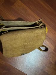 Hakiki Deri Çapraz Çanta, Omuz Çantası, Kadın Deri Çanta, El Yapımı Oymalı Deri