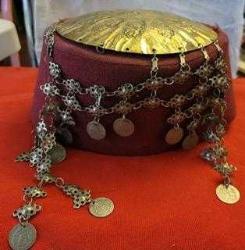 LOT.21 » ESKİLERDEN ANADOLU GELİN FESİ. ÇOK GÜZEL.