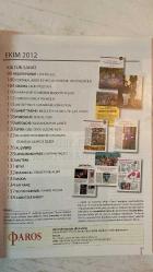 PAROS ÇOK KÜLTÜRLÜ YAŞAM DERGİSİ - EKİM 2012 SAYI: 13  NURHAN TERSAKYAN - ALEKSANDR KARATEODORİ PAŞA - ARSINEE KHANJIAN - ARİS NALCI - SOSGALI KALUST - SONA TORKUMOĞLU - RAFFI PORTAKAL - MAYA PORTAKAL - SAİT SUSİN - LOLITA ASİL - ALİN TAŞCİYAN - ANI SETYAN - VARTAN PAÇACI - SARKİS PAÇACI - ARSEN YARMAN - TURGAY TUNA  DALIŞ TUTKUNUNA VURGUN BİLE VIZ GELİR - MARMARAY PROJESİ - SULTAN ABDÜLHAMİT’İN DANIŞMANI - DAĞI GERÇEKTEN TIRMANMAK - BİR YUMRUĞUYLA ORTALIĞI TITRETEN KALUST - PAROS’UN 1. YILDÖNÜMÜ - NESİLDEN NESİLE MÜZAYEDECİLİK - SÜRYANİ TOPLUMUNUN DÜNÜ VE BUGÜNÜ - YAŞASIN SANAT - SİNEMA - MESROB MAŞDOTS NİŞANI - YENİDEN RUMCA YAYINCILIK - ÇANAKKALE BİENALİ - MEZOLİTİK VE NEOLİTİK ÇAĞ SANATI - SOSYAL FOBİ - KASSANDRA’NIN LANETİ - ŞİŞLİ SPOR SEZONU - BULGARİSTAN-ERMENİSTAN MAÇI - MUTFAK - BİTKİ - BULMACA - MODA - SATRANÇ - BURGAZ OLALI - MAMIGONYANLARIN NESİLDEN NESİLE ÖYKÜSÜ - ARA GÜLER FOTOĞRAFÇILIK VAKFI - VAN’DA AYİN TURİZMİ - AYA YORGİ AYİNİ - SURP PI – TAM TAKIM EKSİKSİZ 132 SAYFA