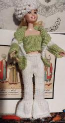 BEBEK, VİNTAGE PLASTİK BEBEK, EL EMEĞİ KIYAFETLERİ OLAN  BEBEK.30 cm.