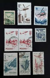 Polonya Damgalı pullar lotu- 60